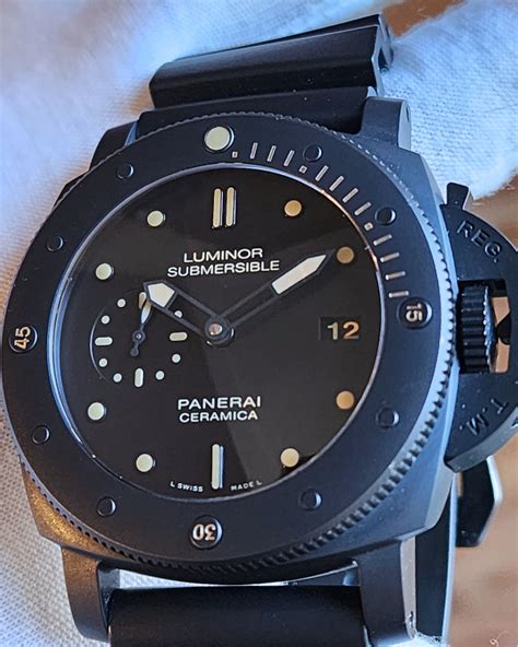 Panerai Luminor Submersible Black PAM00508 Ceramic